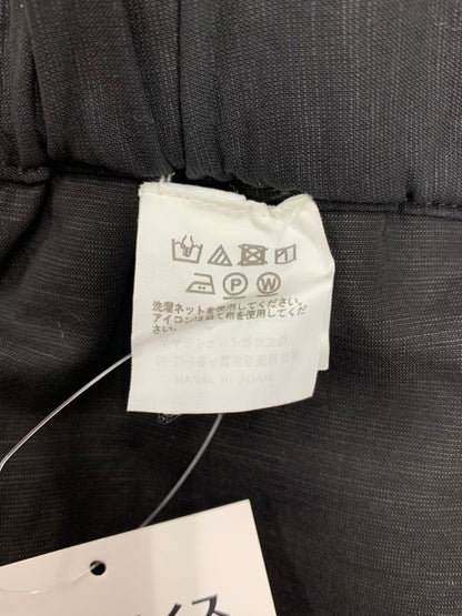 イッセイミヤケ IM51FF519 リネン混パンツ 2 ブラック ITEJ4FHH47WG