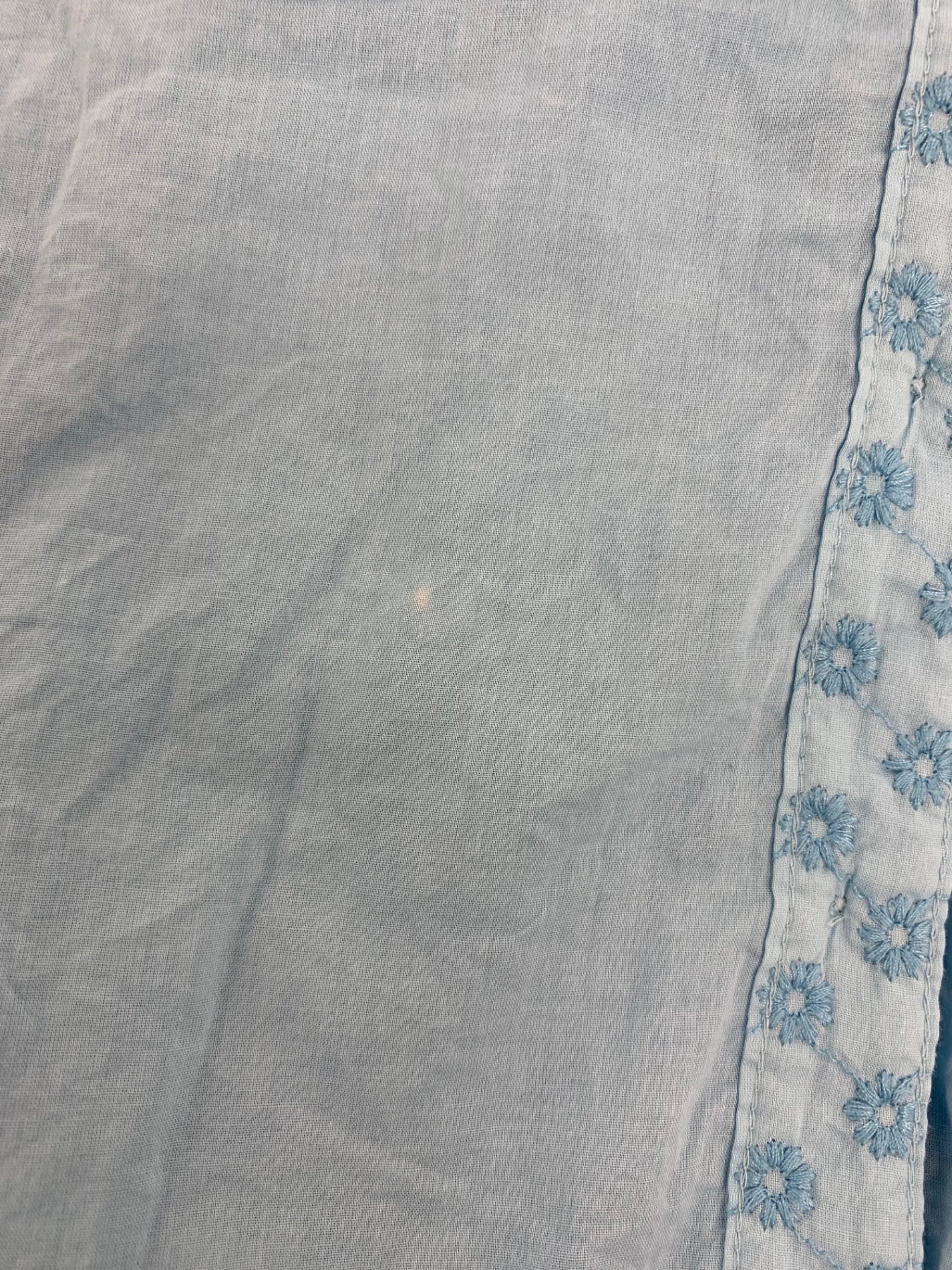 ケイトスペード ワンピース XS ブルー 刺繍 IT1CBRD0Y0X4