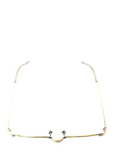 ステディ STD-96 メガネ ゴールド チタンフレーム フルリム クラウンパントシェイプ ITO8DQXY412Y