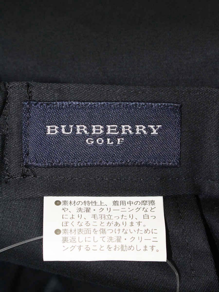 バーバリーゴルフ BGH10-228-09 パンツ ブラック 綿 ストレッチ ウエストゴム ITK3WTB2KLMG 【SALE】