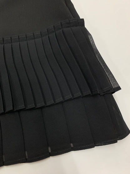 フォクシーブティック 37693 アンサンブル 38 ブラック 麻 プリーツ IT8MF7B8OXDG