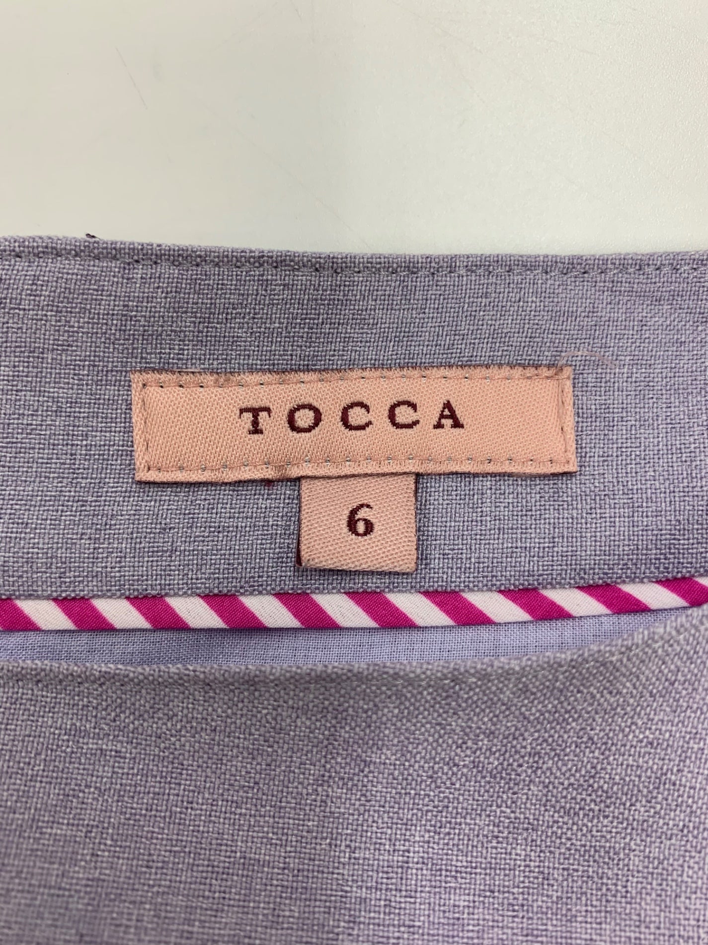 トッカ FIRST SPRING ドレス OPTOCS0372 ワンピース 6 パープル ITDCXITA3O5C