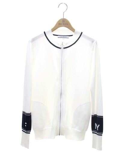 フォクシースポーツ SWEATER TRACK CARDIGAN 40725 カーディガン 38 ホワイト ITDDM5W168LS