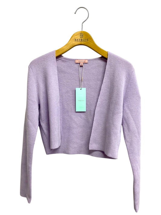 トッカ AJISAI BOLERO KRTONA0011 ボレロ XS パープル ニット IT60G0JGOHJG
