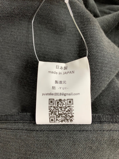 結 ユイ COLLARED CARDIGAN YCD-007 ジャケット 2 チャコールブラック コーデュロイ ITER8C4DDB9Y
