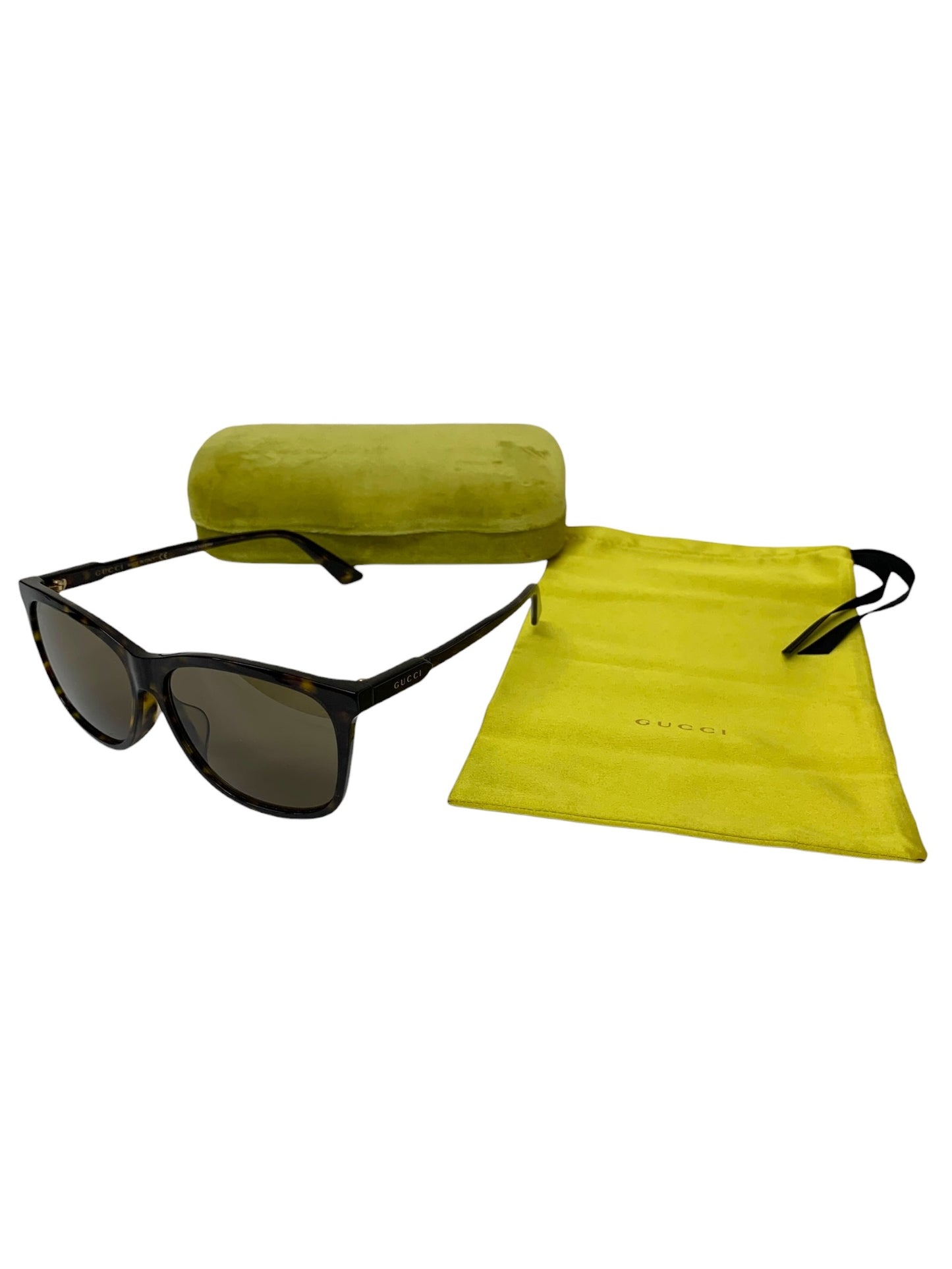 グッチ GG0495SA サングラス ブラウン セルフレーム ボストン べっ甲柄 ITQLY4PKVP14