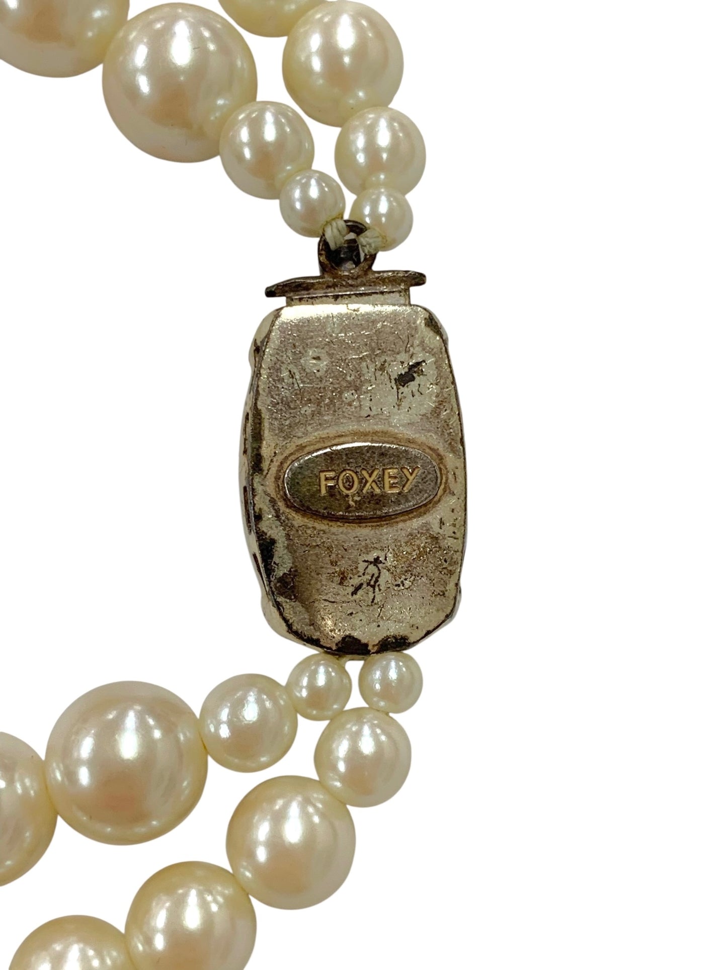 フォクシーブティック 2連パールネックレス アイボリー ITTNY8C4ISXK