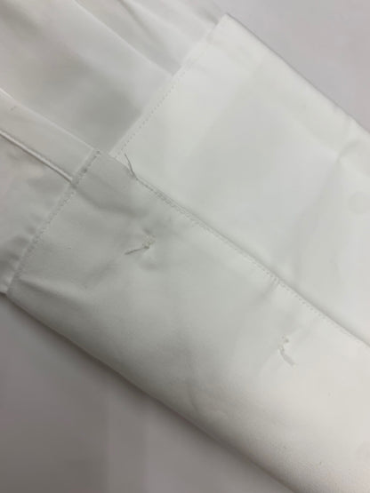 エブール エッセンシャルコットン シャツ 4110700408 36 ホワイト ボウタイ タック IT1UDMUCMLO0