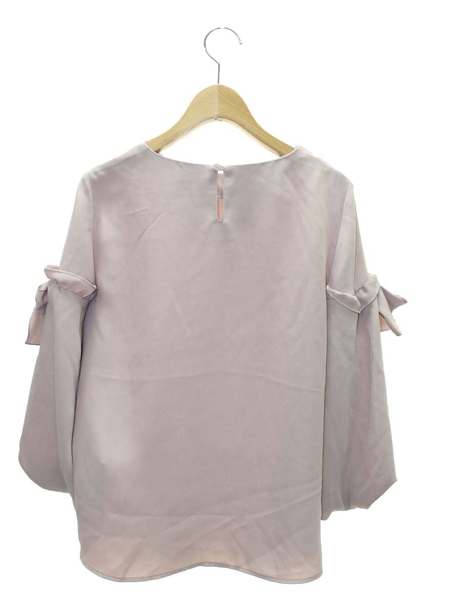 ギャラリービスコンティ 1321875 プルオーバー 3 ベージュピンク リボン フリル IT7QWUTOWJRR