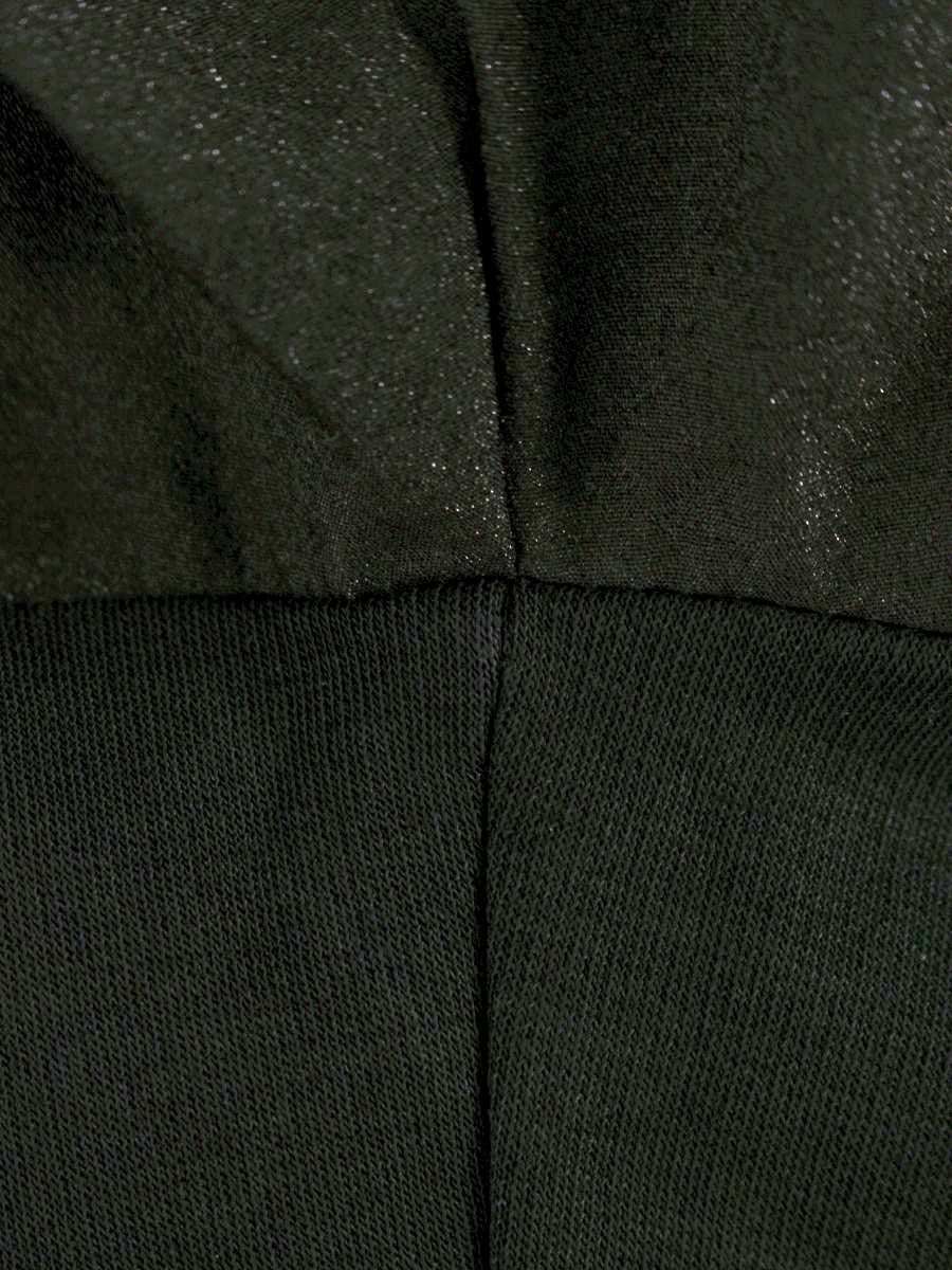 エムズグレイシー 015326 カットソー 40 ブラック シアースリーブ ITH0X6UEJHSA