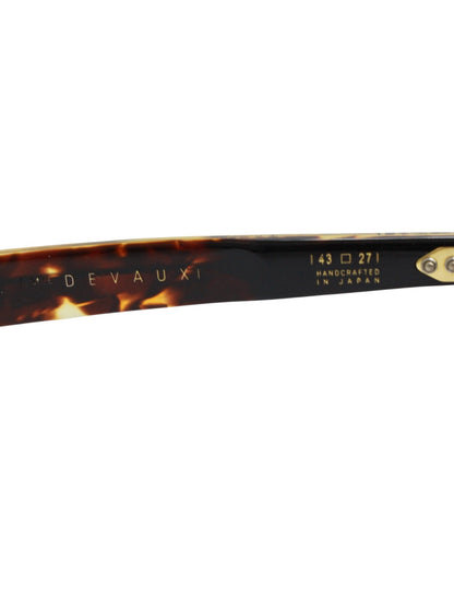ジャックマリーマージュ DEVAUX JMMDU3T メガネ ブラウン DEVAUX メガネ べっ甲柄 400本限定 ITXPXOV764KS