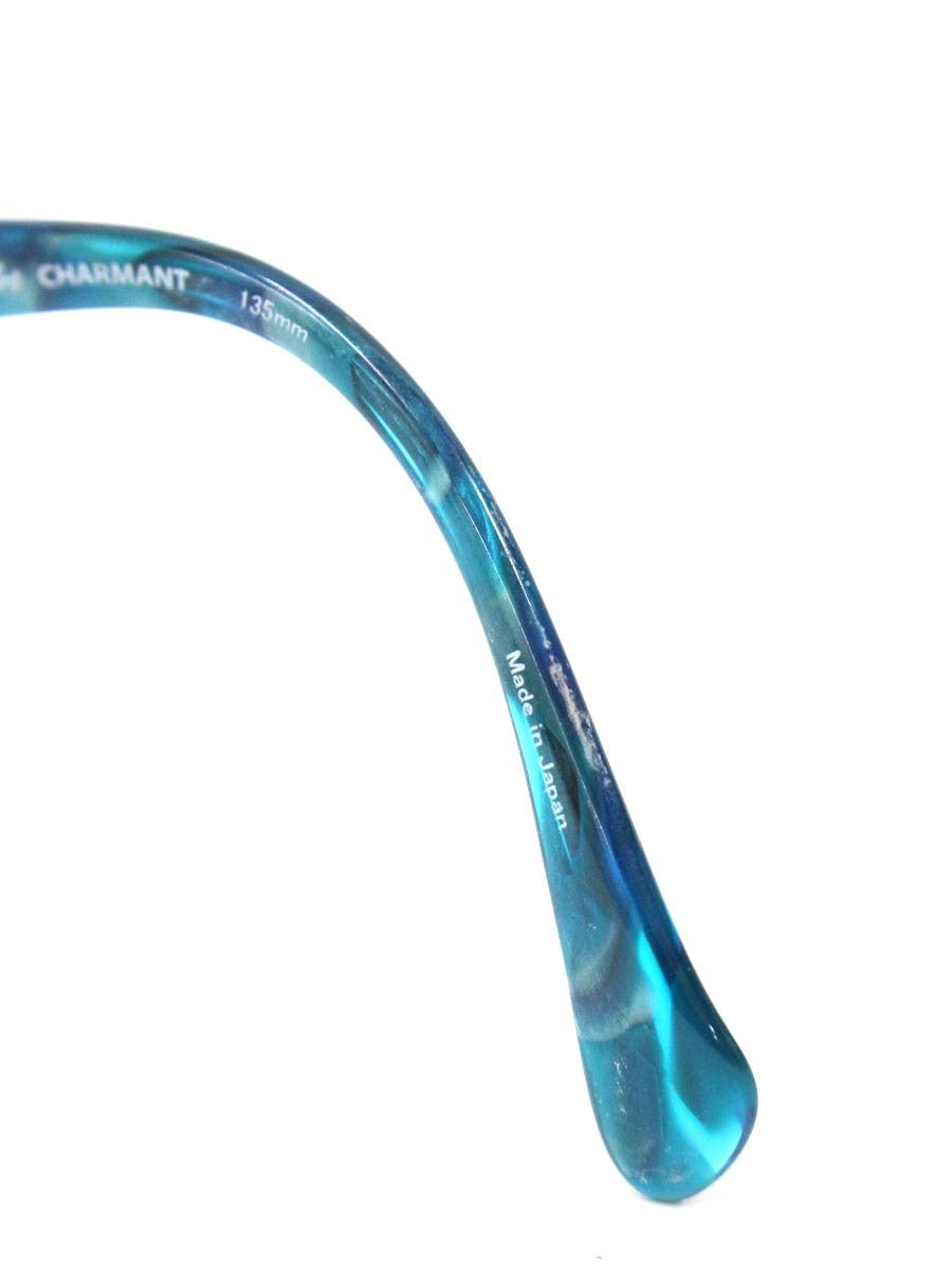 ラインアートシャルマン XL1653 眼鏡 ブルー/ゴールド マーブル ラインストーン ITAC7839Q3NW 【SALE】