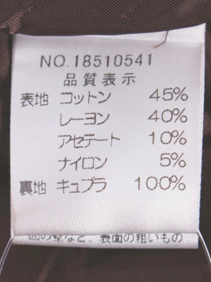ハロッズ 18510541 スカート 1 ブラウン ツイード ITQLYKUL8RB9