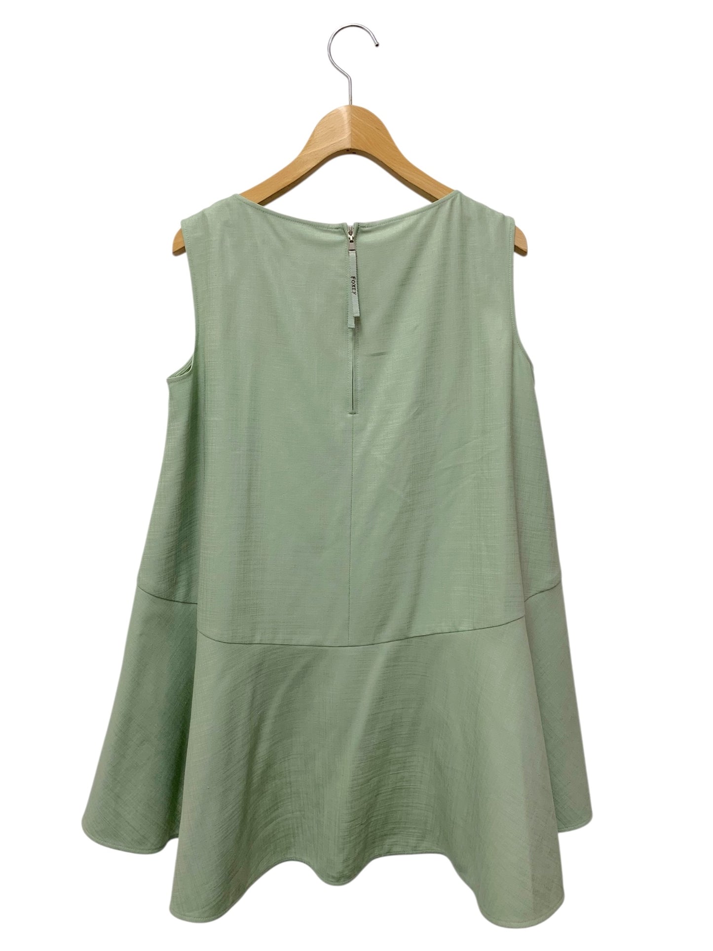 フォクシーニューヨーク Top Bon Vie 43467 トップス 38 グリーン ITXF3NWF4U0C