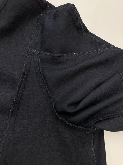 フォクシーニューヨーク Flounce Petal 45277 ブラウス 38 ネイビー フラウンスペタル ITRH1M5UW8P8