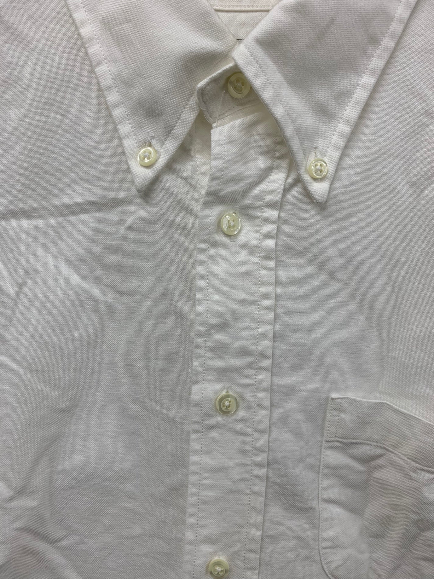 インディビジュアライズドシャツ スタンダートフィット ボタンダウン 15 1/2 ホワイト コットン IT40LSQXX27U