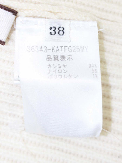 フォクシーブティック Sleeveless Knit Top Souffle 36343 ニット セーター 38 アイボリー ITSZA0ZPYMDW 【SALE】