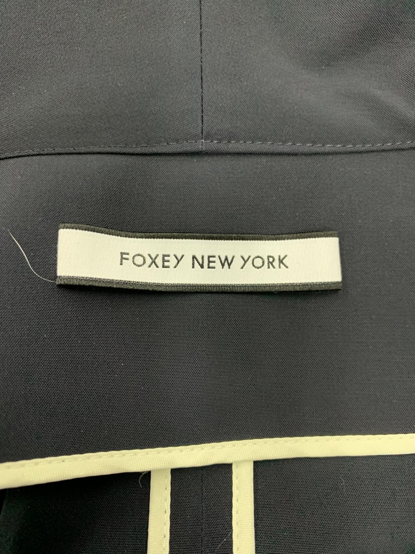 フォクシーニューヨーク Westminster Coat 41706 コート 40 ネイビー IT39OEAFEOXD