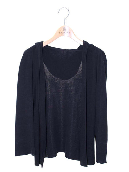 デイジーリン for フォクシー カーディガン シアーボレロ 31735 40 ブラック ITNL52IO7E7Q 【SALE】