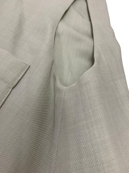 エブール 3710300595 ワンピース 38 グレー ロング パッチポケット ITCWAZHNVHVW 【SALE】