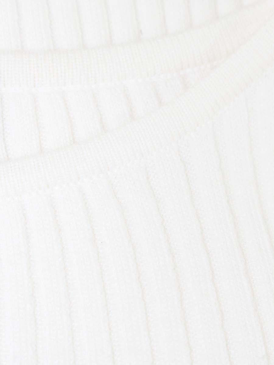 エムズグレイシー 818548 ニット セーター 38 アイボリー リブ リボン IT6R55PDJ65S