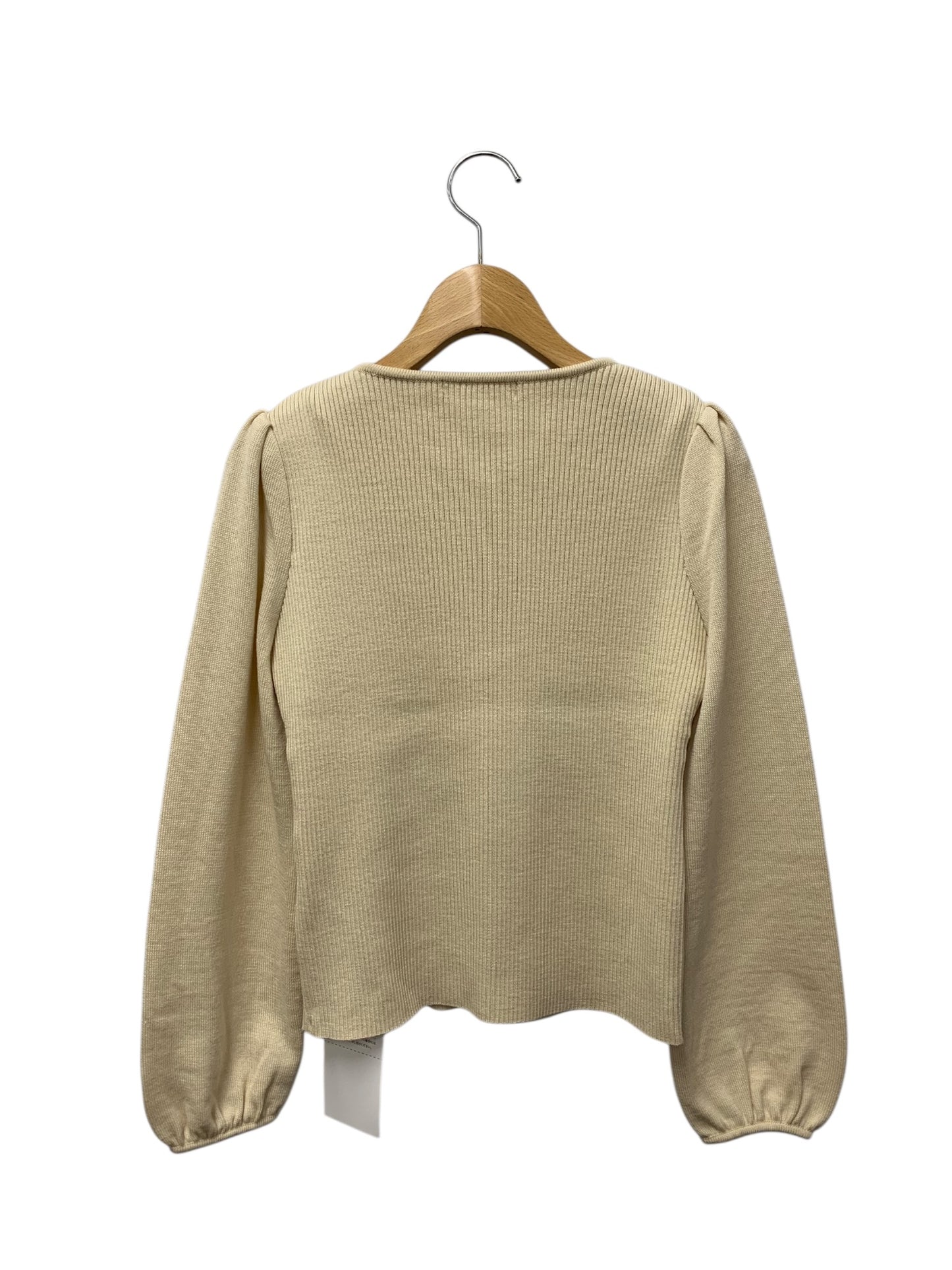 ルネ 6132481 カーディガン 36 ベージュ ニット リボン ITEMMN2PDGK8