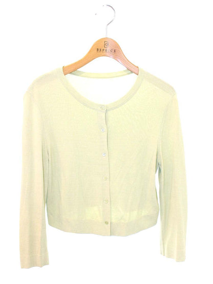フォクシーブティック Cardigan Upper Standard 36823 カーディガン 38 グリーン 2020年増産品 ITNLCBEIFW1M