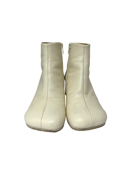 エムエム6メゾンマルジェラ アナトミックアンクルブーツ 36 アイボリー ITSAUV9T89S0 【SALE】
