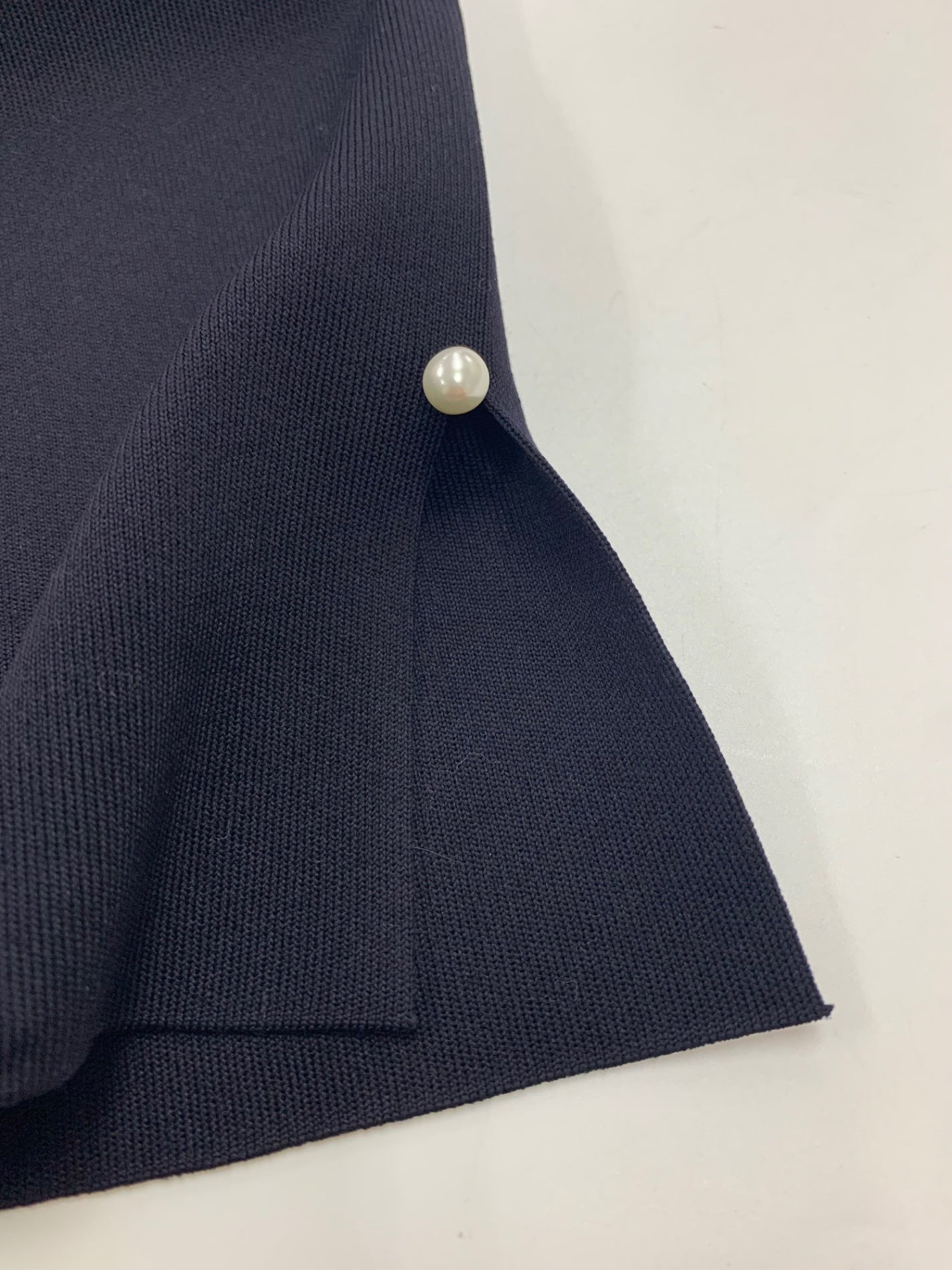 フォクシーブティック Knit Top Petit Pearl 40296 ニット 38 ネイビー 2024年増産品 ITZQ8P2FYSD4 【SALE】