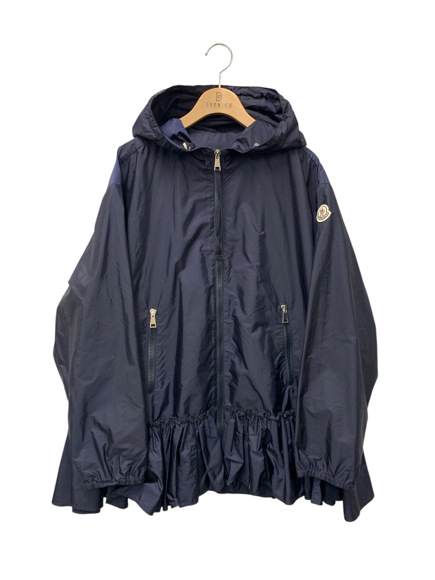 モンクレール E10934603400 ジャケット 00 ネイビー ギャザー ITEVRXDQEKHS