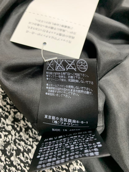 アディアム 34267 ワンピース 4 ブラック ツイード Vネック ITHIWDMOIZQI