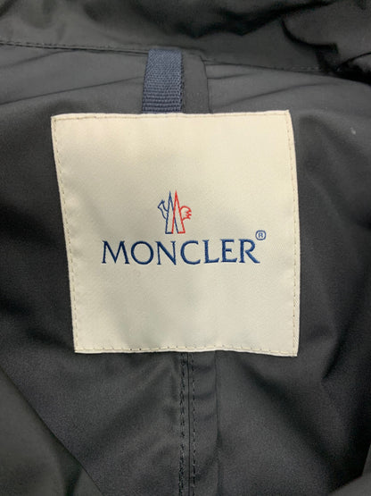 モンクレール サイプリエンヌ 210934907900 トレンチコート 0 ブラック ナイロン ITUCHSKP8D0I