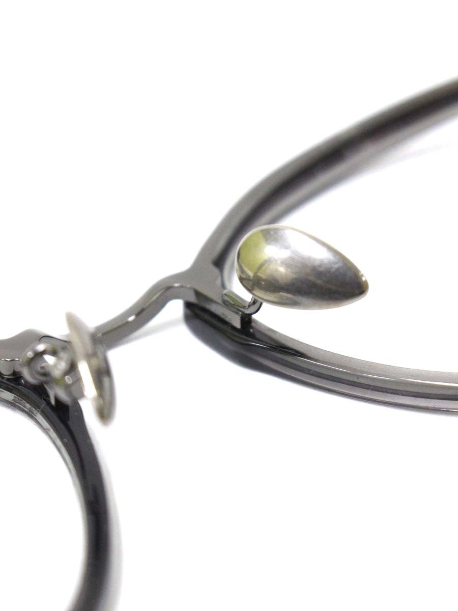 ヨウジヤマモト 19ｰ0074-1 メガネ クリアグレー/ガンメタル ウェリントン ITWX6CF1MUP6