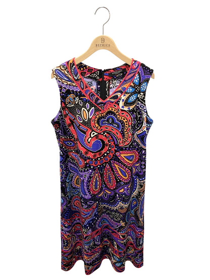 レオナールファッション ワンピース 42 マルチカラー 花柄 ITUAUB3OHE9W