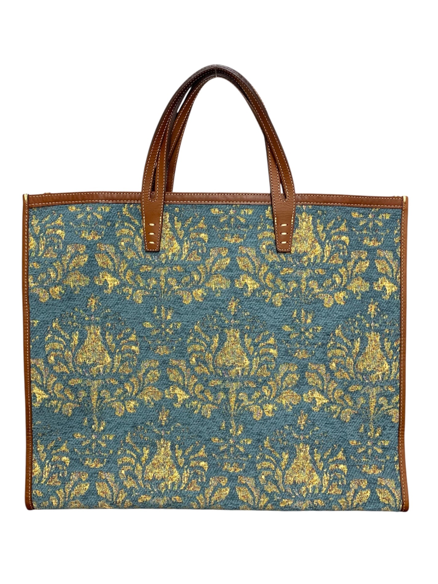 ア ヴァケーション TANK タンク トートバッグ ブルー バロック柄 IT50MNCOLL90