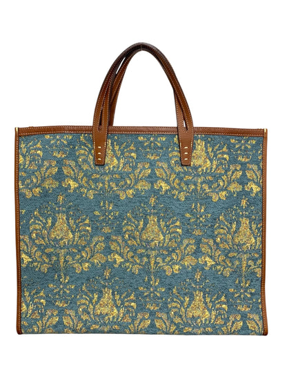 ア ヴァケーション TANK タンク トートバッグ ブルー バロック柄 IT50MNCOLL90