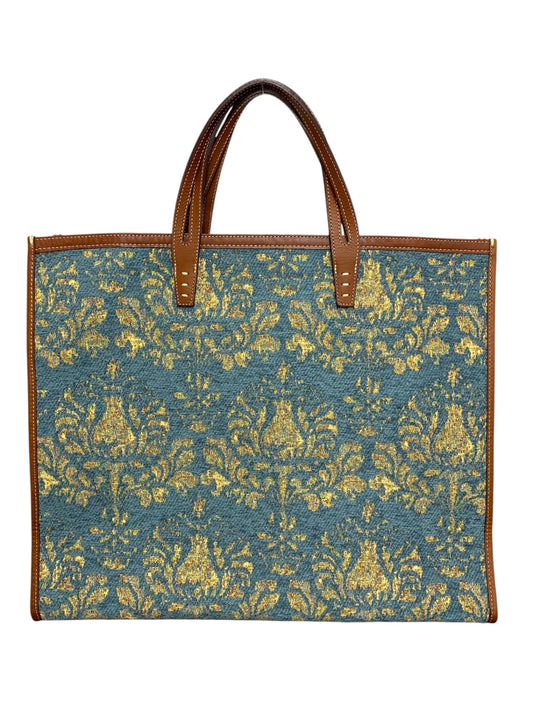 ア ヴァケーション TANK タンク トートバッグ ブルー バロック柄 IT50MNCOLL90