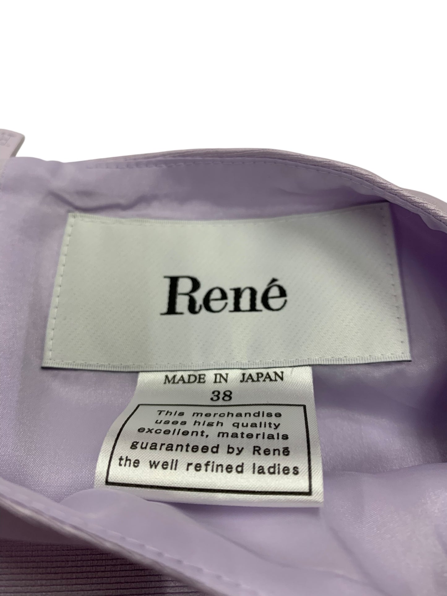 ルネ Dress Audrey 6516600 ワンピース 38 パープル 大人百花春号掲載 IT0T78GKV7RQ