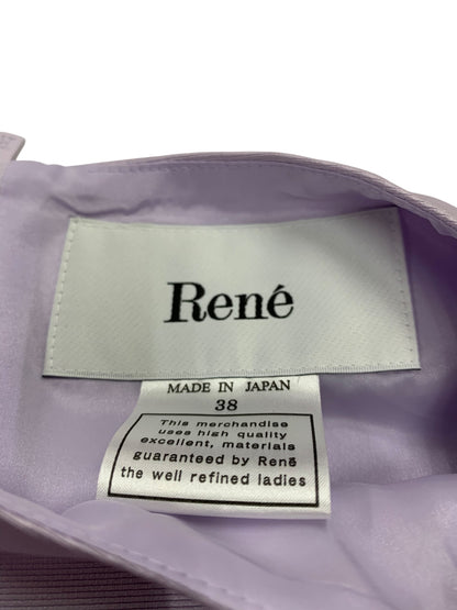 ルネ Dress Audrey 6516600 ワンピース 38 パープル 大人百花春号掲載 IT0T78GKV7RQ