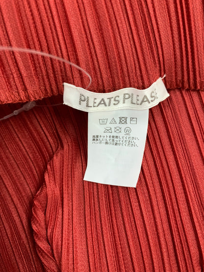 プリーツプリーズイッセイミヤケ PP23JH484 ワンピース 3 レッド ITVYGPU6WPRD