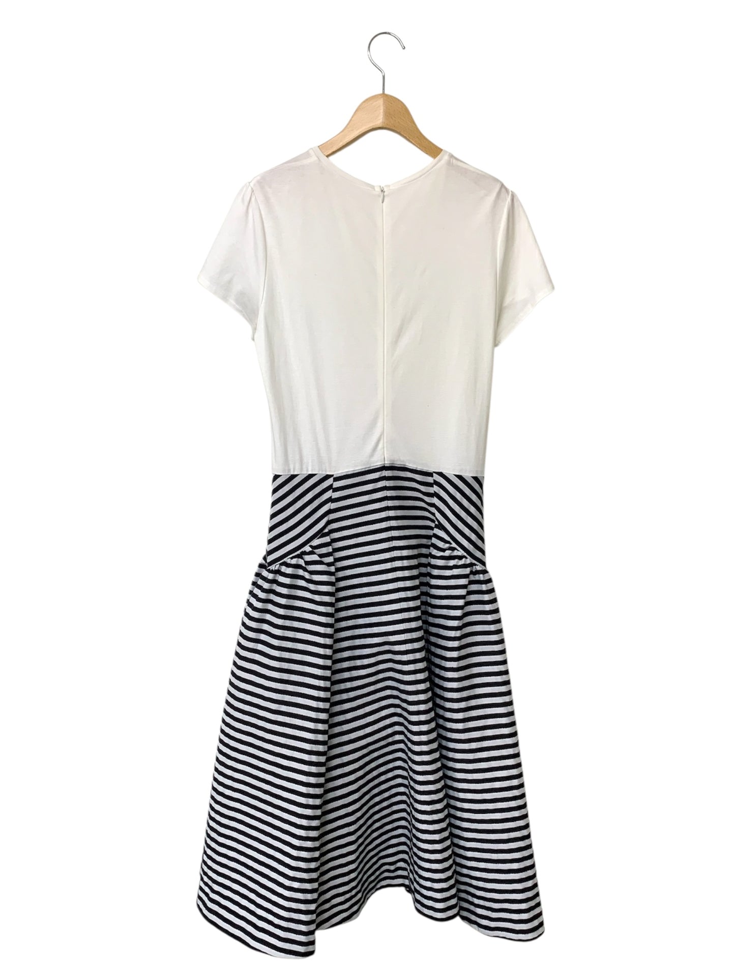 ボーダーズアットバルコニー ボーダーTEEドレス BD2011P-2K-04 ワンピース 38 ホワイト ITGT0V3A39DC