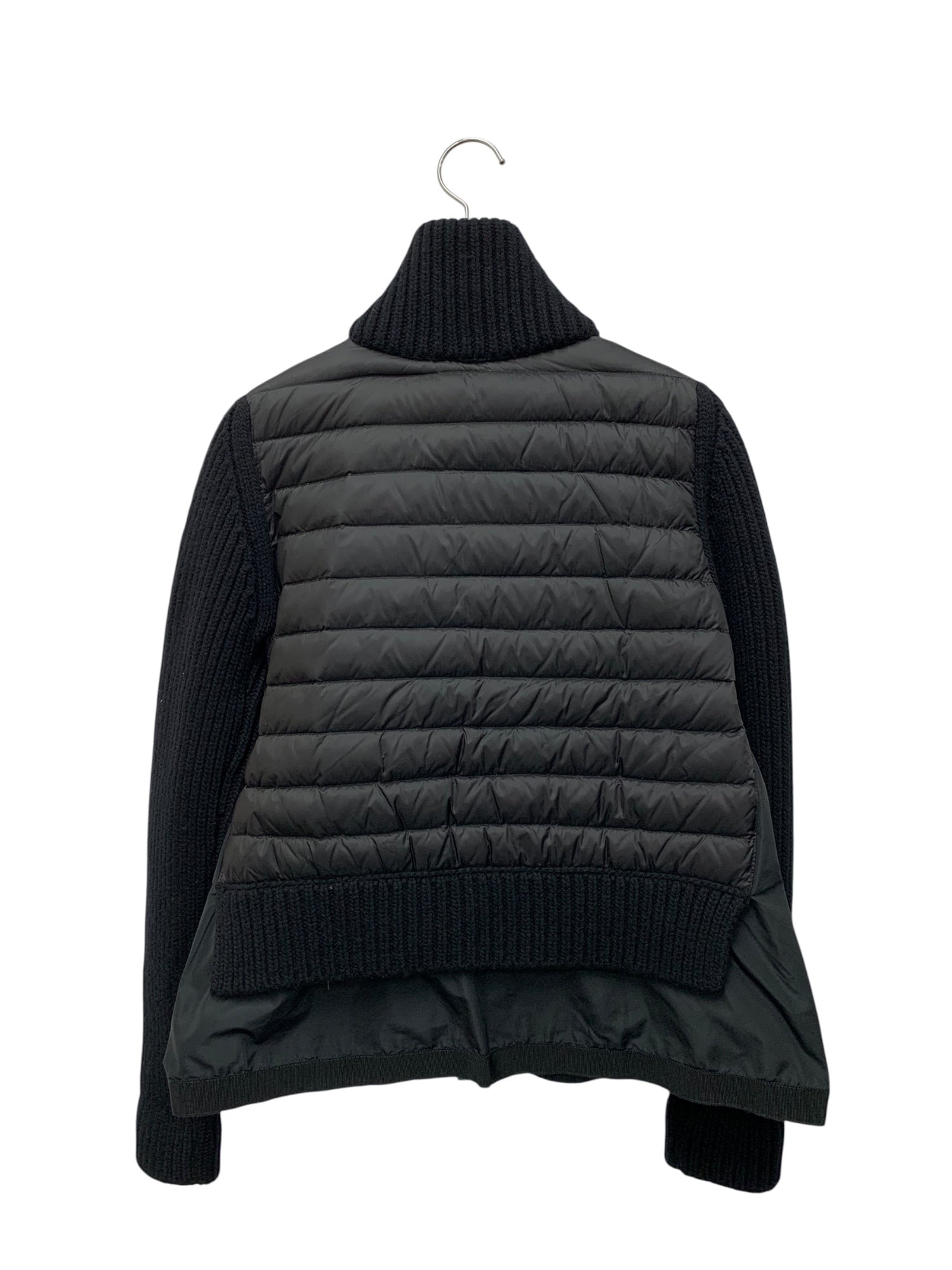 MAGLIONE TRICOT CARDIGAN モンクレール XS ブラック MONCLER（モンクレール） MAGLIONE TRICOT CARDIGAN ダウンジャケット
