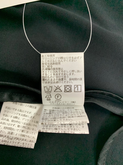 エムズグレイシー 511326 ワンピース 38 ブラック 襟付き 2way IT5YJ3HTWB8K