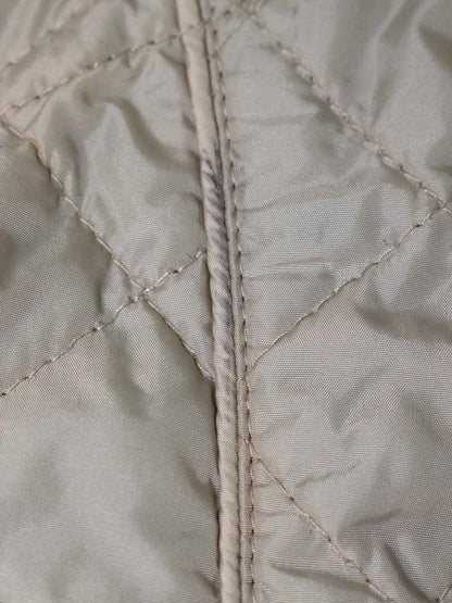 ウィークエンドマックスマーラ 51510117 ジップアップベスト 38 ベージュ キルティング IT6W20CM3W1C