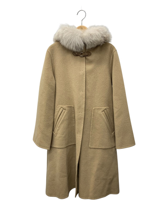 フォクシーブティック Coat Ezra 43707 コート 38 キャメル フォックス カシミヤ ITMI4KUXE2TK 【SALE】