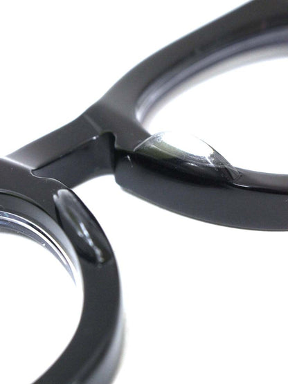 エフェクター TANTO タント メガネ ブラック セルフレーム ウェリントン ITFSSVRZONBK