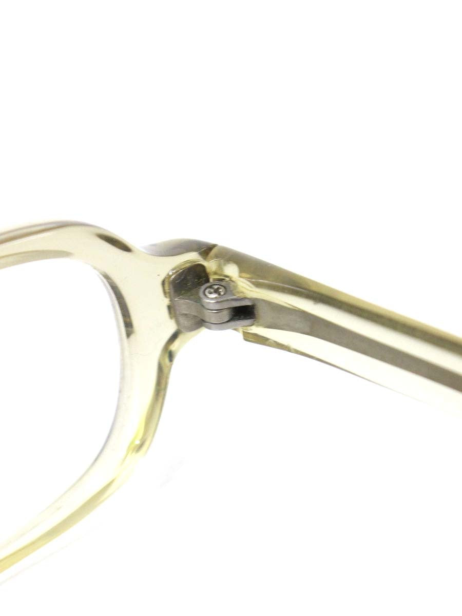 フォーナインズ E-16 メガネ カーキグリーン クリア フルリム スクエア ITSQ3BXQAN15