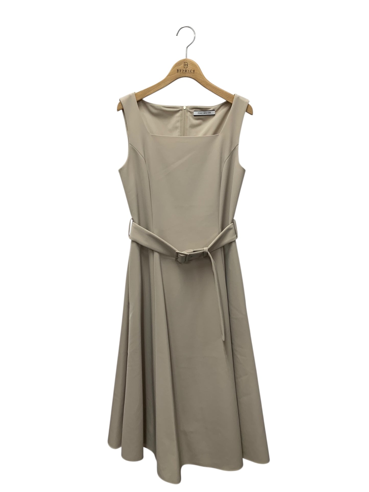 フォクシーニューヨーク Dress Symphony 40578 ワンピース 40 ベージュ IT6PZNPCFW0Q
