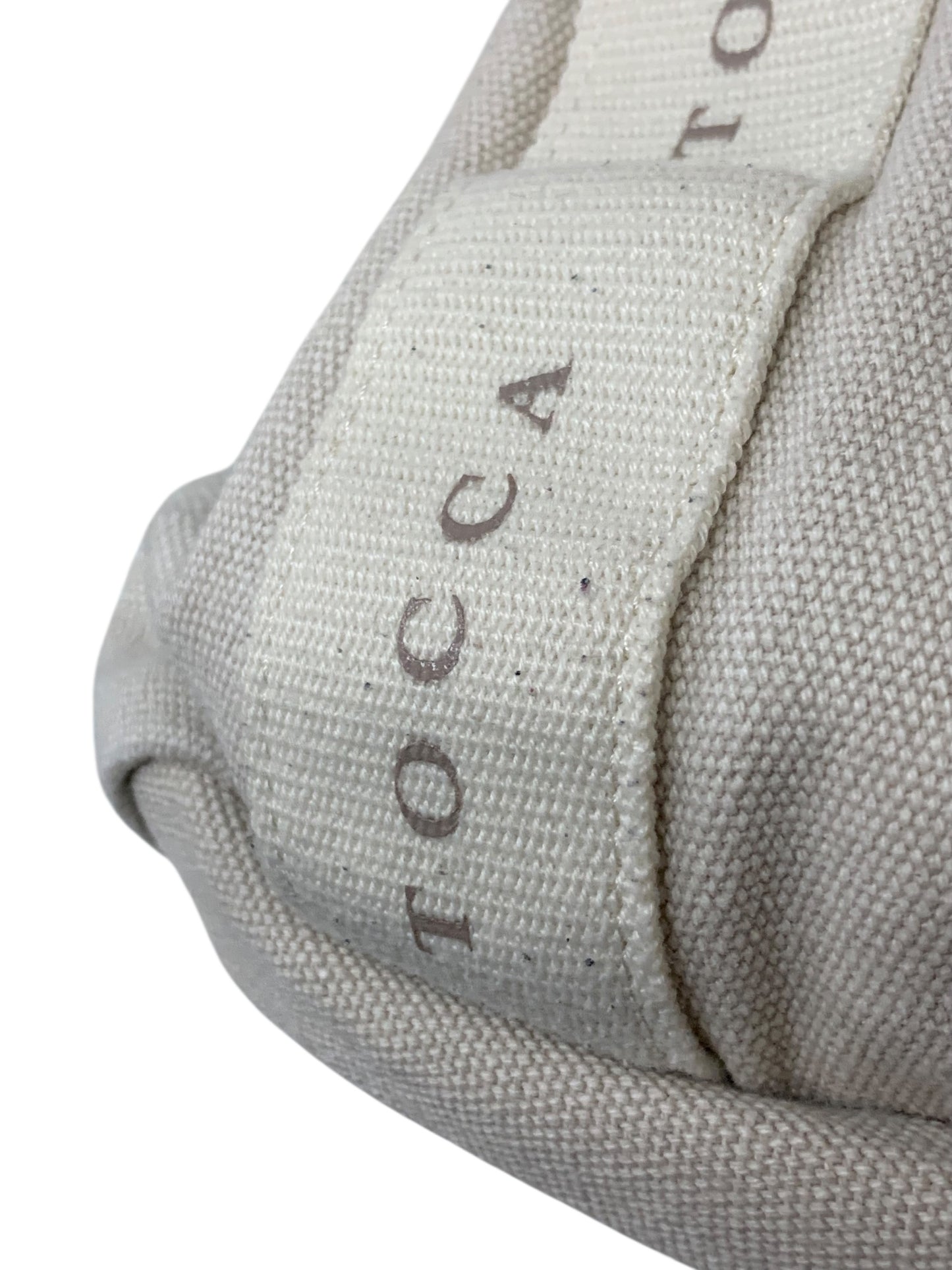 トッカ DANCING TOCCA CANVASTOTE BOTZCW0635 トートバッグ ベージュ ロゴ ITGIDGAJ0970