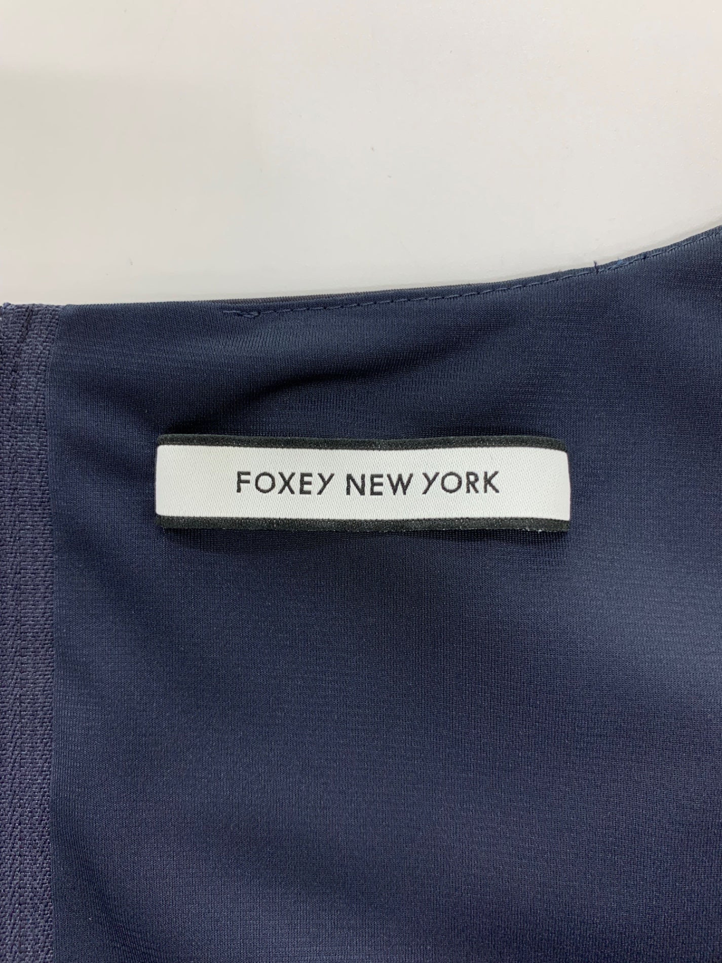 FOXEY NEW YORK /フォクシーニューヨーク　ネイビーワンピース　38 フォクシーニューヨーク Primrose 34551 ワンピース 38 ネイビー